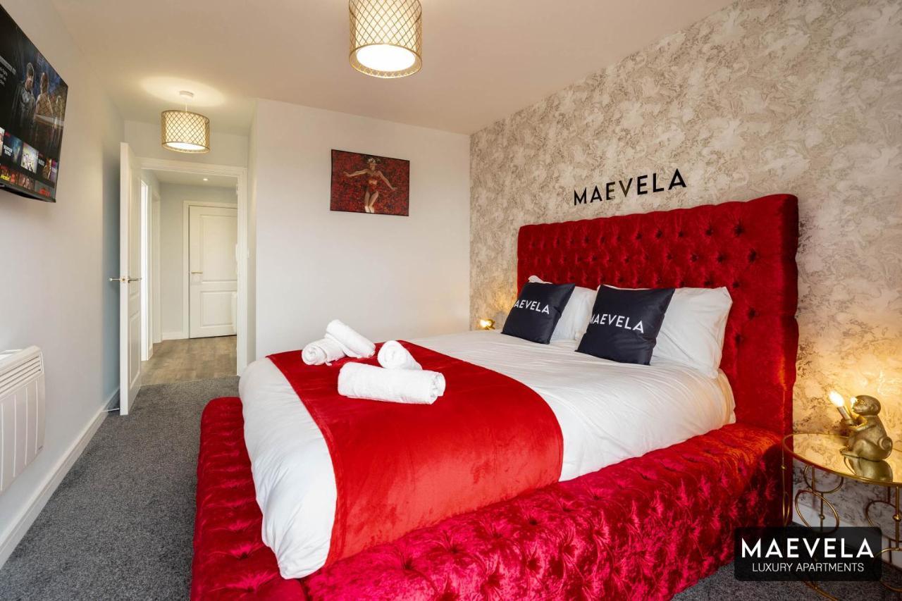 Maevela Apartments - Luxury Top Floor Penthouse - With Parking - 2 Bedroom New Build Apartment ✪ City Centre, Digbeth ✓ With Huge Patio Sliding Doors - City View - Rooftop Terrace - Ps4 & Smart Tv'S Birmingham Exterior foto