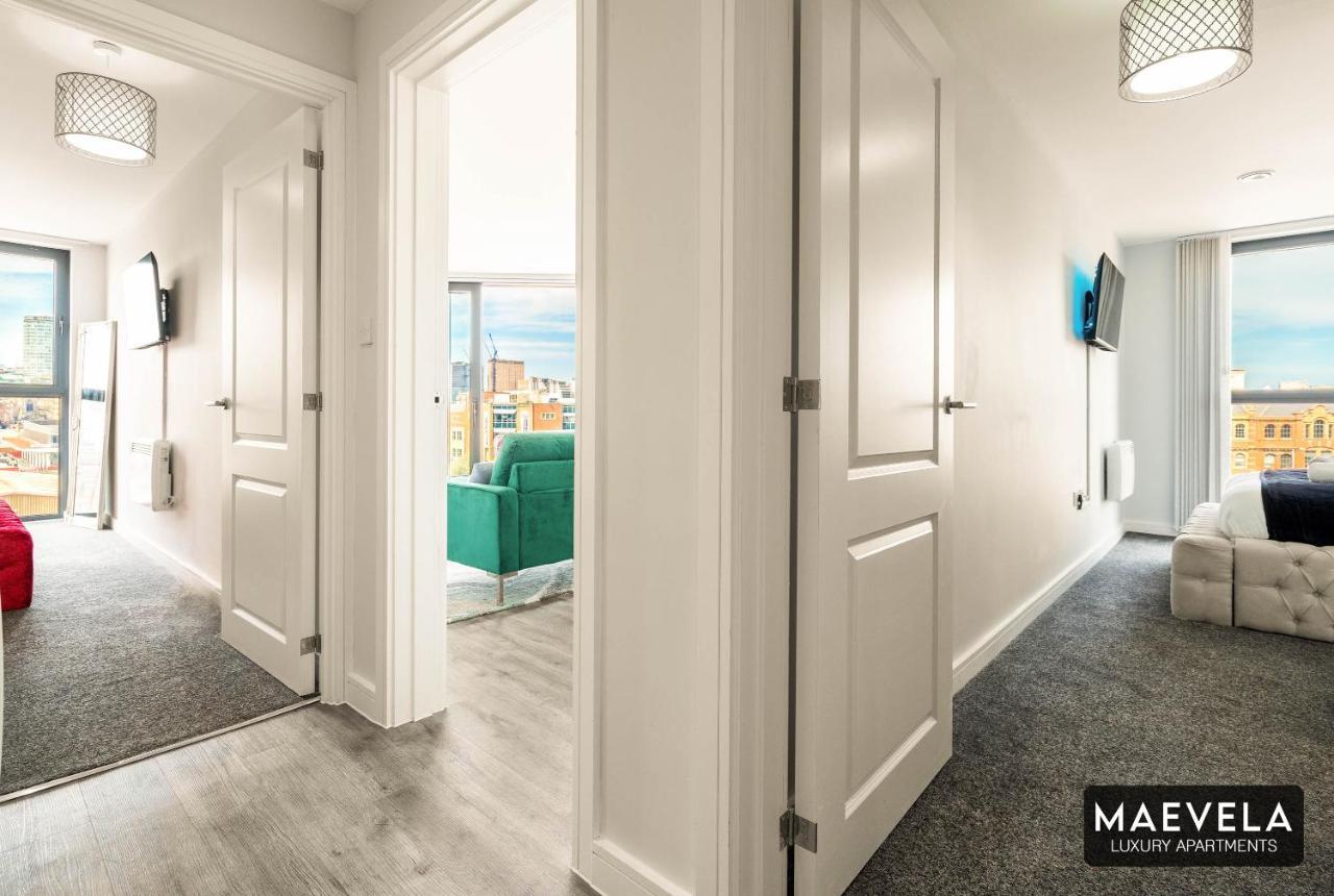 Maevela Apartments - Luxury Top Floor Penthouse - With Parking - 2 Bedroom New Build Apartment ✪ City Centre, Digbeth ✓ With Huge Patio Sliding Doors - City View - Rooftop Terrace - Ps4 & Smart Tv'S Birmingham Exterior foto