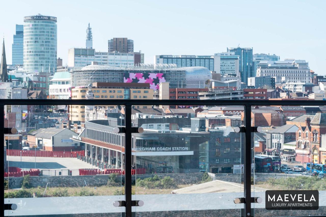 Maevela Apartments - Luxury Top Floor Penthouse - With Parking - 2 Bedroom New Build Apartment ✪ City Centre, Digbeth ✓ With Huge Patio Sliding Doors - City View - Rooftop Terrace - Ps4 & Smart Tv'S Birmingham Exterior foto